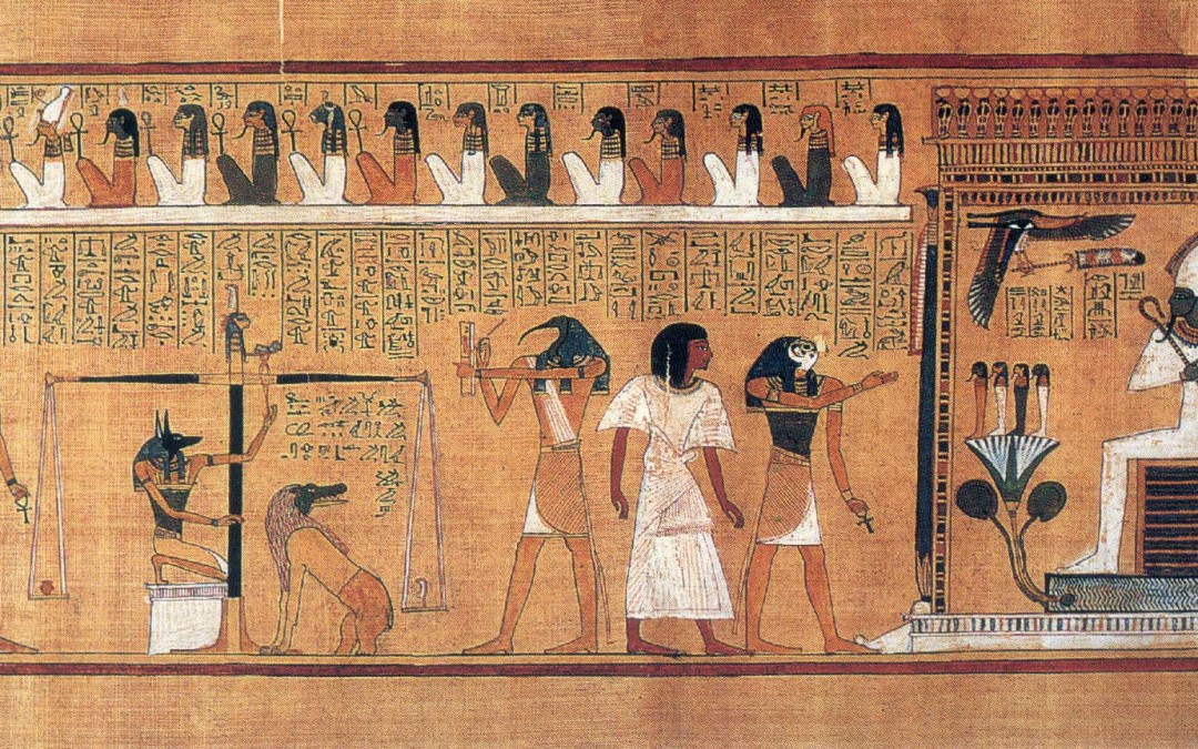 How did the ancient Egyptians view death?